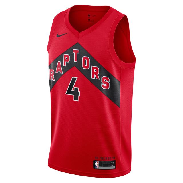 Jeune Nike Scottie Barnes Red Toronto Raptors 2019/20 Swingman Player - Maillot Icon Edition
