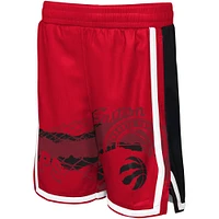 Youth Red Toronto Raptors Fade Away Shorts
