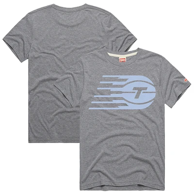 T-shirt unisexe gris avec logo Toronto Tempo Tri-Blend Hommage