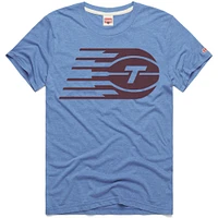 Unisex Homage  Light Blue Toronto Tempo Tri-Blend Logo T-Shirt
