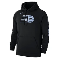 Unisex Nike  Black Toronto Tempo Logo Club Fleece Pullover Hoodie