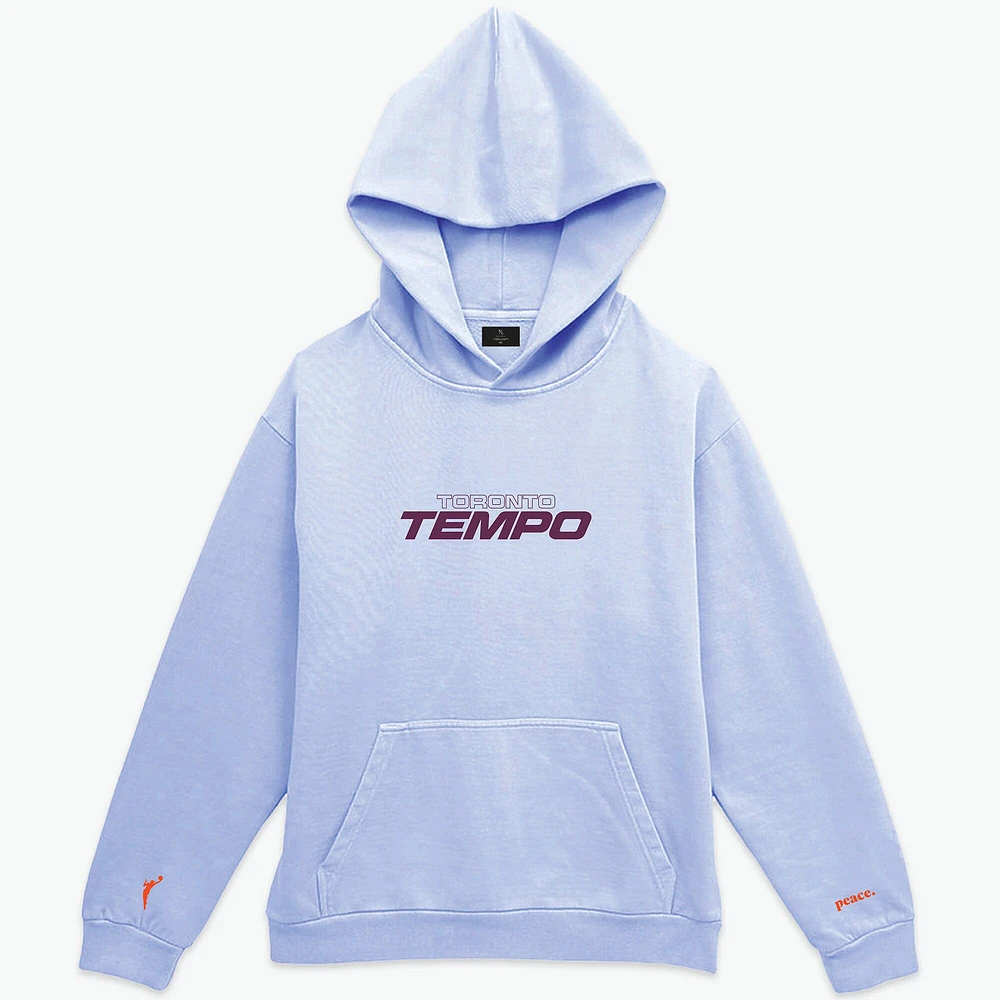 Unisex Peace Collective Light Blue Toronto Tempo Heavy Pullover Hoodie