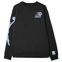 Unisex round21 Black Toronto Tempo  Logo Pullover Sweatshirt