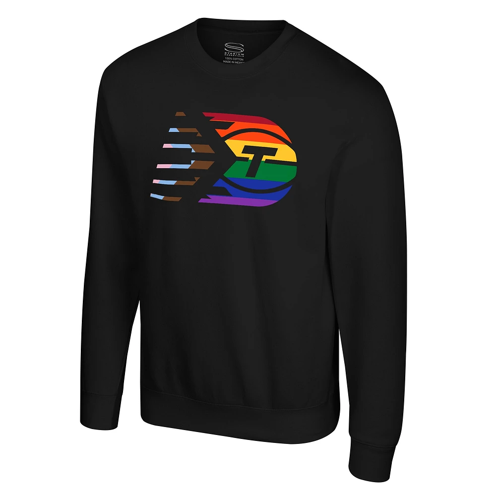 Unisex Stadium Essentials  Black Toronto Tempo Origins Pride Fleece Sweatshirt