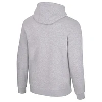 Unisex Stadium Essentials  Heather Gray Toronto Tempo Primary Logo Pullover Hoodie