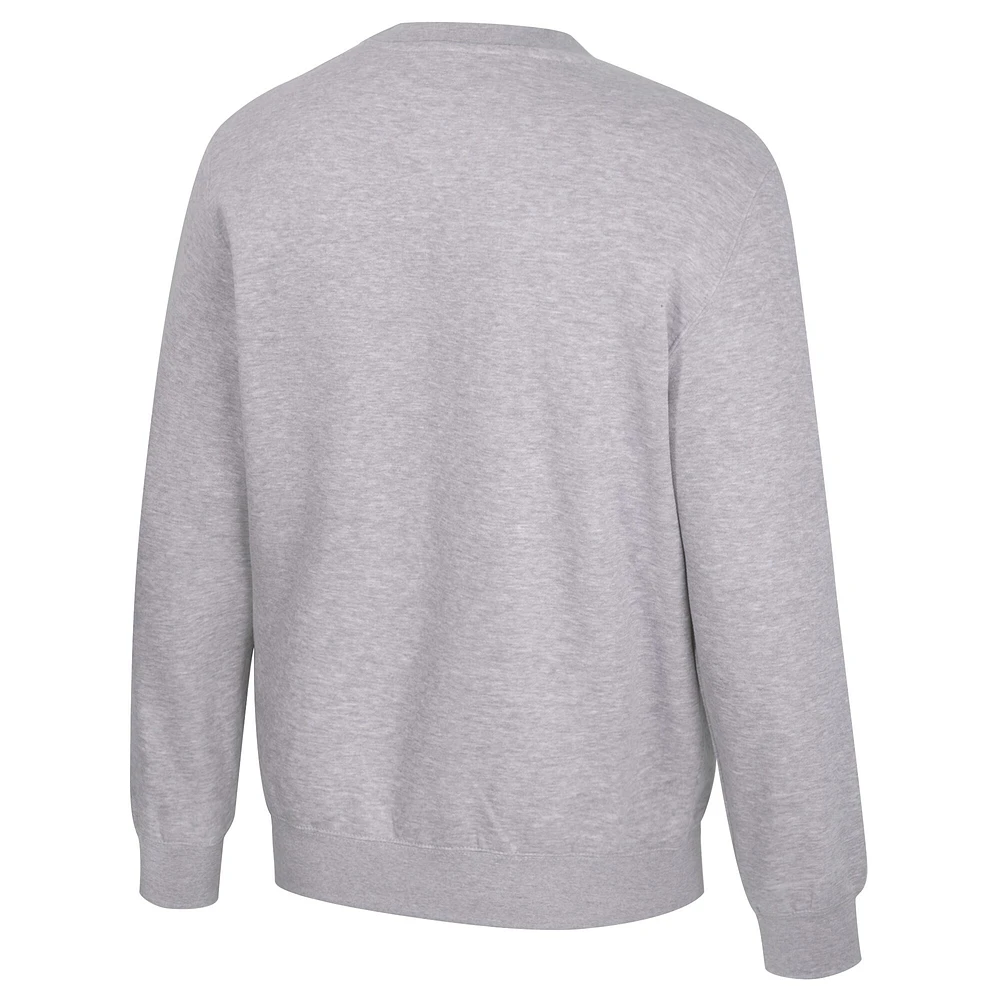 Unisex Stadium Essentials  Heather Gray Toronto Tempo Puff Fleece Sweatshirt