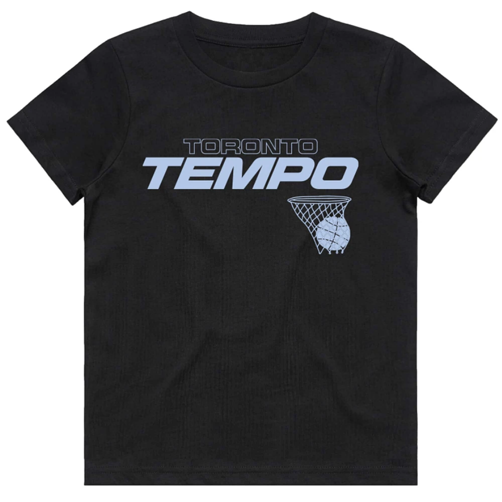 Youth round21 Black Toronto Tempo  T-Shirt