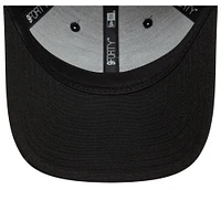 Men's New Era Black Tottenham Hotspur Rainbow Wordmark Adjustable 9FORTY Hat