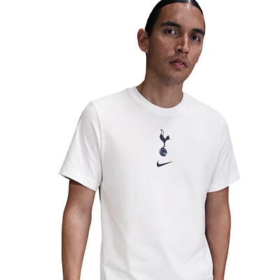 T-shirt Nike blanc Tottenham Hotspur Crest pour homme