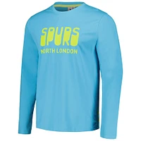 Men's Aqua Tottenham Hotspur Heavy Long Sleeve T-Shirt