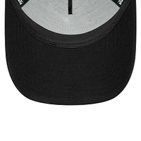 Men's New Era Black Tottenham Hotspur Repreve E-Frame Adjustable Trucker Hat