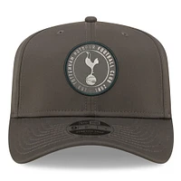Men's New Era Gray Tottenham Hotspur Iridescent Stretch Snap 9FIFTY Snapback Hat