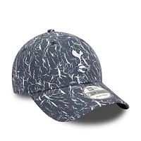 Men's New Era Navy Tottenham Hotspur Crinkle 9FORTY Adjustable Hat