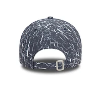Men's New Era Navy Tottenham Hotspur Crinkle 9FORTY Adjustable Hat