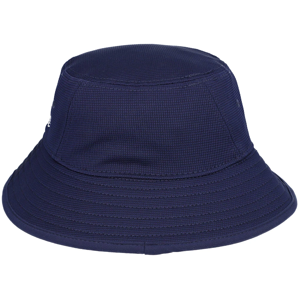 Men's New Era Navy Tottenham Hotspur Sleek Bucket Hat