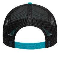 Men's New Era Turquoise Tottenham Hotspur Trucker Adjustable Hat