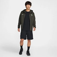 Men's Nike Dark Green Tottenham Hotspur Third Tech Fleece Windrunner Full-Zip Hoodie Jacket