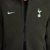 Men's Nike Dark Green Tottenham Hotspur Third Tech Fleece Windrunner Full-Zip Hoodie Jacket