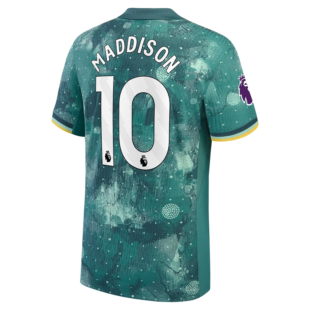 Men's Nike James Maddison Green Tottenham Hotspur 2024/25 Third Authentic Player Jersey
