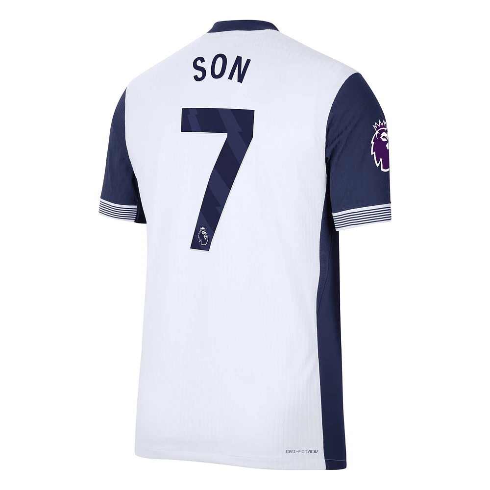 Men's Nike Son Heung-Min White Tottenham Hotspur 2024/25 Home Authentic Player Jersey
