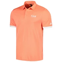 Men's adidas Coral TOUR Championship HEAT.RDY Polo