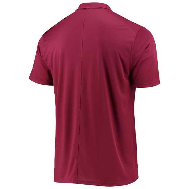 Polo Nike Maroon TOUR Championship Victory Solid Performance pour Homme