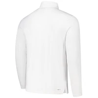 Men's Puma White TOUR Championship Lightweight Quarter-Zip YOU-V Jacket