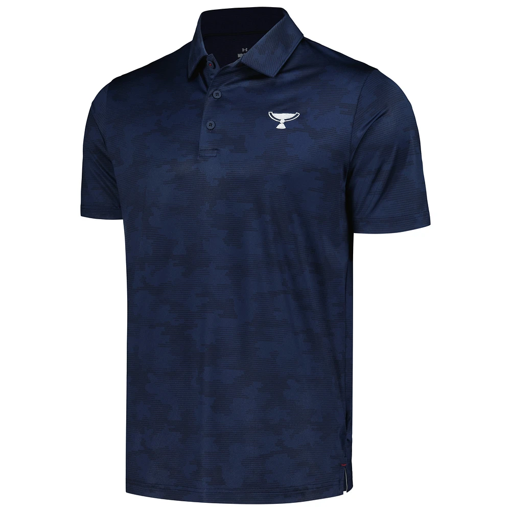 Men's Puma x Volition America Navy TOUR Championship Camo Cover Polo