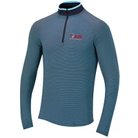 Men's Under Armour Blue TOUR Championship Raglan Quarter-Zip Jacket