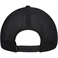 Men's Travis Mathew Black Presidential Suite Trucker Adjustable Hat