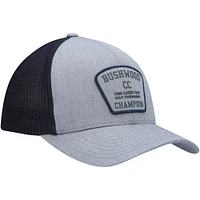 Men's Travis Mathew Heathered Gray Presidential Suite Trucker Adjustable Hat