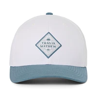 Youth  White Travis Mathew Base Fare Adjustable Hat