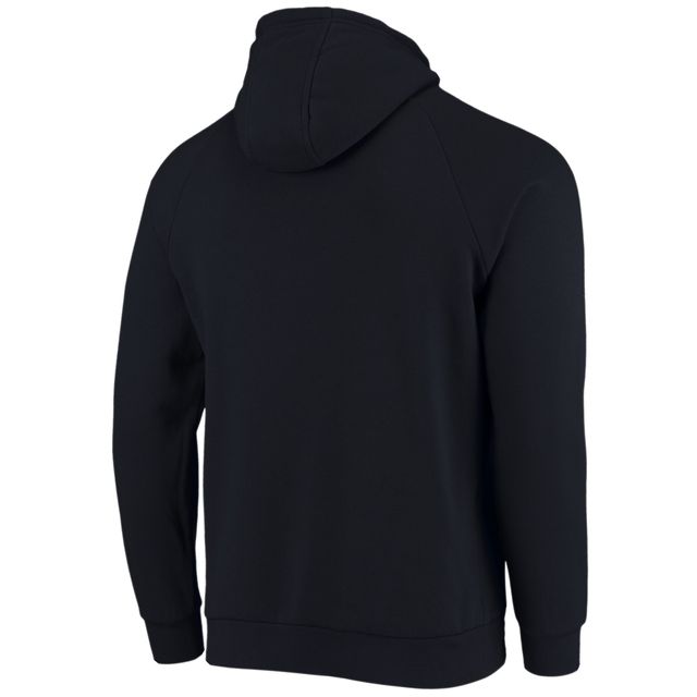 Under Armour Trenton Thunder Pull à capuche en molleton raglan toute la journée pour homme Noir
