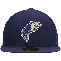 NWE TRIDUS NAVY HOME MIB AUTHENTIC COLLECTION 59FIFTY HATMENHIC