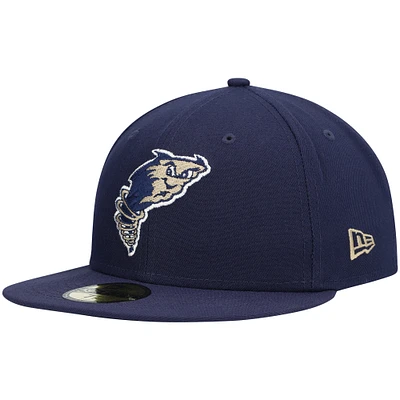 NWE TRIDUS NAVY HOME MIB AUTHENTIC COLLECTION 59FIFTY HATMENHIC