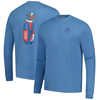 T-shirt à manches longues bleu Truist Championship Silverton pour homme
