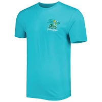 Men's Blue Tulane Green Wave Through the Years T-Shirt