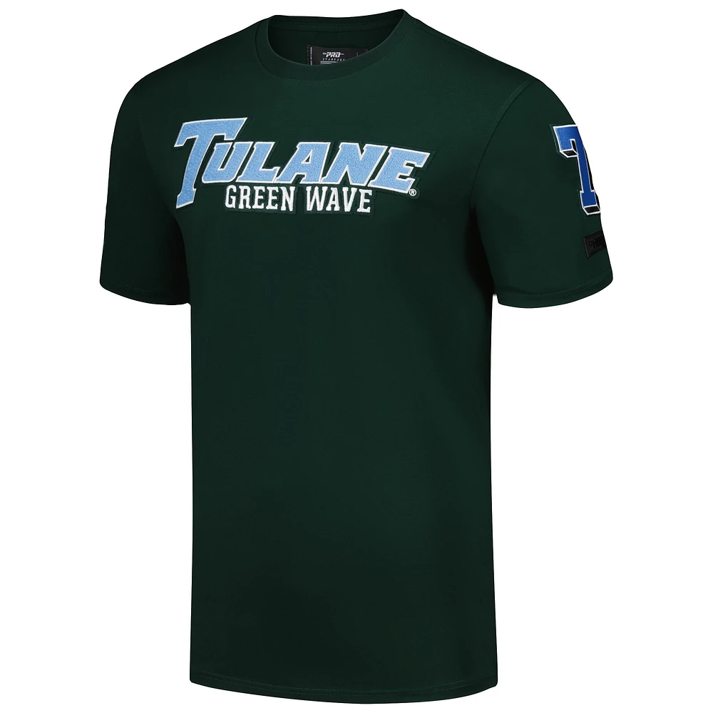 Men's Pro Standard Green Tulane Wave Classic T-Shirt