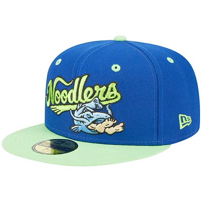Men's New Era Royal Tulsa Drillers Theme Nights Noodlers  59FIFTY Fitted Hat