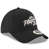 Casquette ajustable 9FORTY Ty Gibbs 2024 NASCAR Cup Series Playoffs pour homme New Era noire