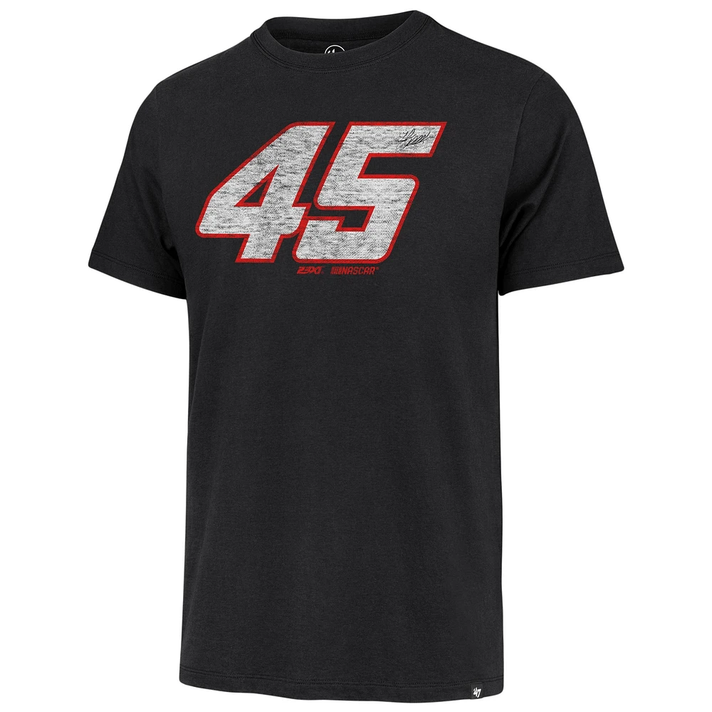 Men's '47  Black Tyler Reddick Driver Number Franklin T-Shirt
