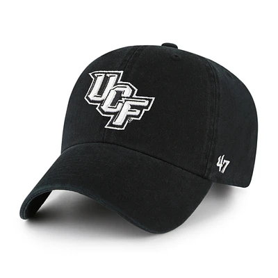 Casquette ajustable noire UCF Knights Clean Up '47 pour homme