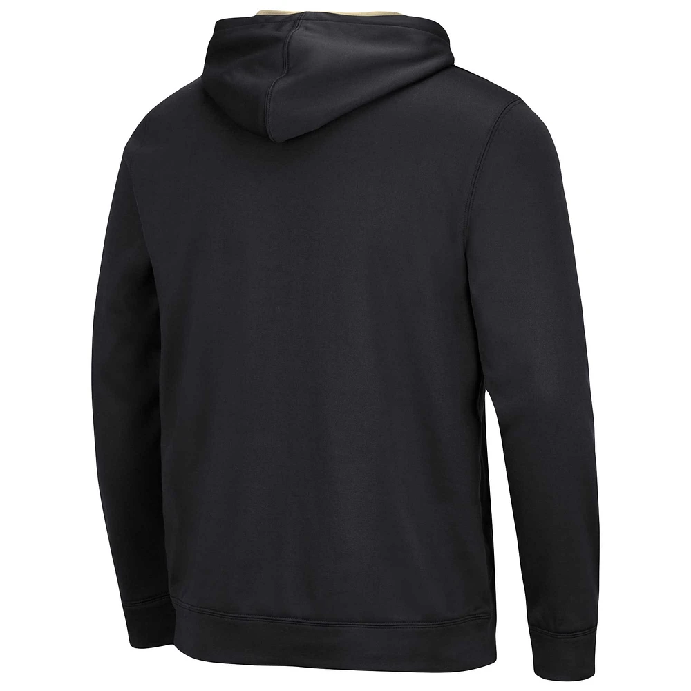 Men's Colosseum Black UCF Knights Resistance Pullover Hoodie