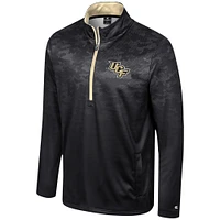 Men's Colosseum  Black UCF Knights The Machine Half-Zip Jacket