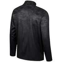 Men's Colosseum  Black UCF Knights The Machine Half-Zip Jacket