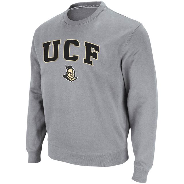 Sweat Colosseum gris chiné UCF Knights Arch & Logo Tackle Twill pour homme
