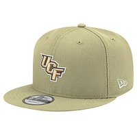 Casquette Snapback 9FIFTY avec logo UCF Knights New Era Team Gold pour hommes