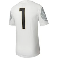 Men's Nike #1 White UCF Knights Untouchable Replica Football Jersey