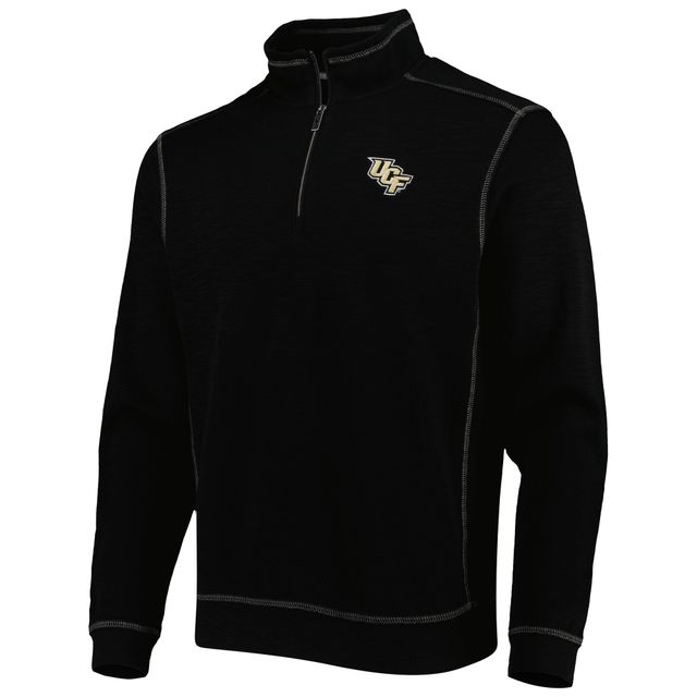 Tommy Bahama Black UCF Knights Sport Tobago Bay Tri-Blend Mock Neck Half-Zip Jacket