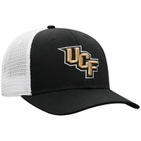 Men's Top of the World  Black UCF Knights Victory Baseline Adjustable Trucker Hat